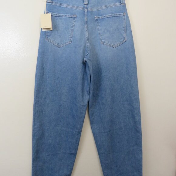 MOTHER size 32 The Pixie Bandit Starlet Sneak Straight Leg Jeans NEW - Picture 8 of 9